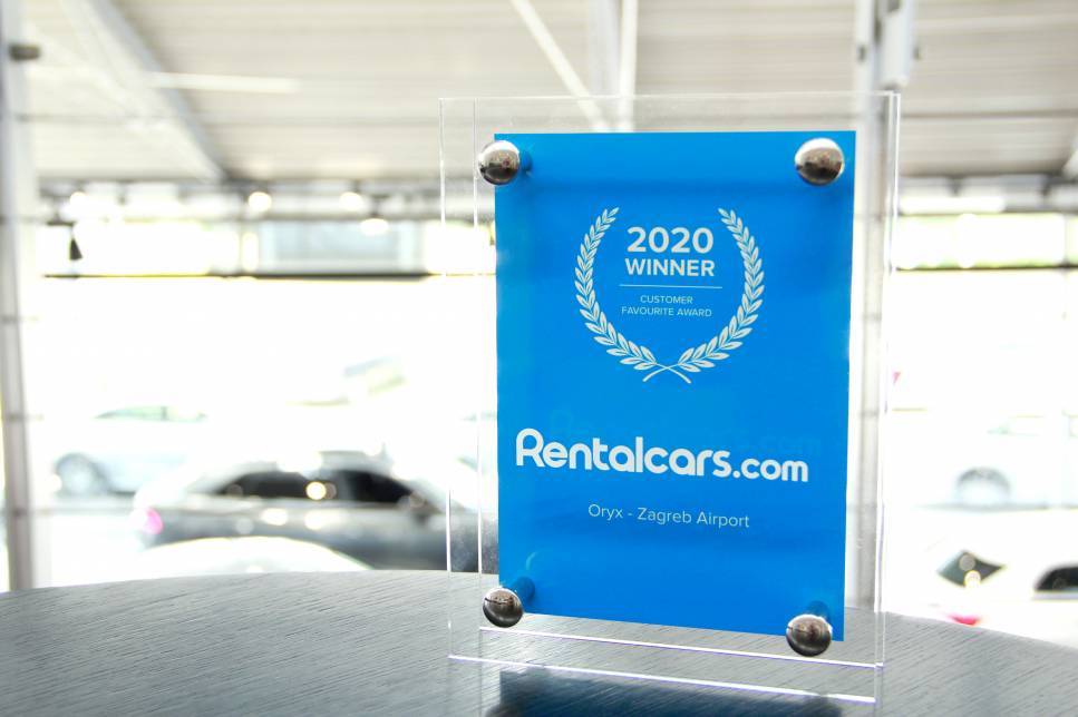 oryx rent a car award for highest quality