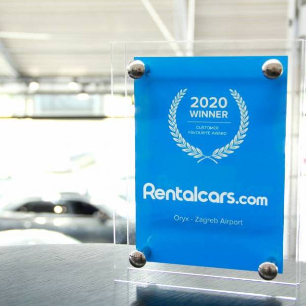 ¡ORYX Rent a car ganó el prestigioso premio por la más alta calidad de servicio!
