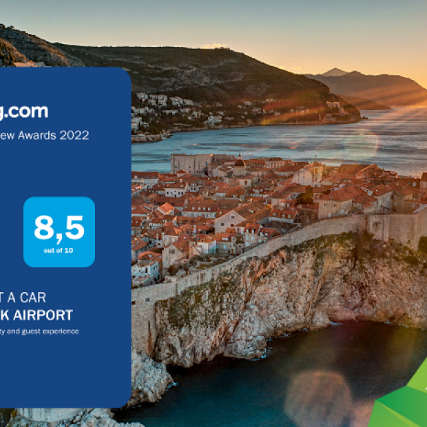 Award for ORYX Rent a car Dubrovnik for 2022!